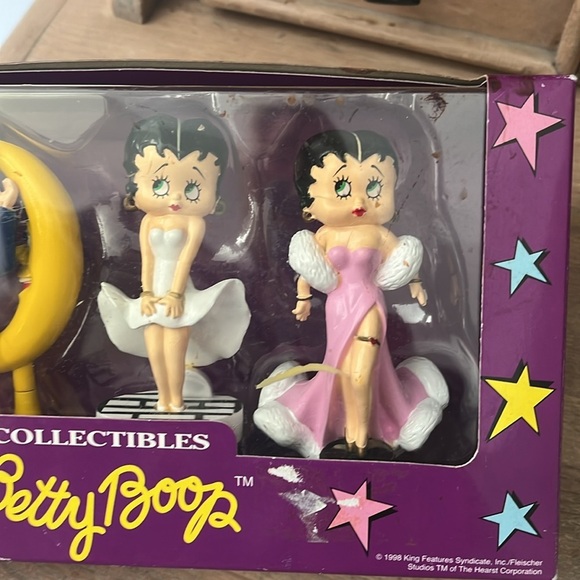 Vintage Betty Boop Mini Collectibles Set of 4 NWT 1998 King Features - Picture 3 of 7
